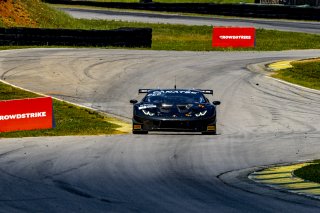 #3 Lamborghini Huracan GT3 of Andrea Caldarelli and Jordan Pepper, K-PAX Racing, GT World Challenge America, Pro, SRO America, Virginia International Raceway, Alton, VA, June 2021. | Brian Cleary/SRO