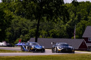#33 Mercedes-AMG GT3 of Russell Ward and Mikael Grenier, Winward Racing, Fanatec GT World Challenge America powered by AWS, Pro, SRO America, Virginia International Raceway, Alton, VA, June 2021.
 | Brian Cleary/SRO