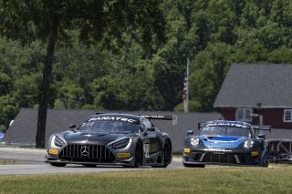 #33 Mercedes-AMG GT3 of Russell Ward and Mikael Grenier, Winward Racing, Fanatec GT World Challenge America powered by AWS, Pro, SRO America, Virginia International Raceway, Alton, VA, June 2021.
 | Brian Cleary/SRO