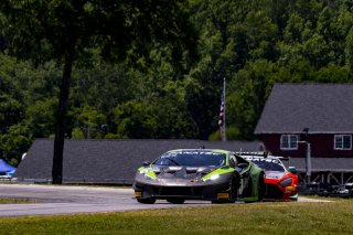 #6 Lamborghini Huracan GT3 of Corey Lewis and Giovanni Venturini, K-PAX Racing, Fanatec GT World Challenge America powered by AWS, Pro, SRO America, VIRginia International Raceway, Alton, VA, June 2021. | Brian Cleary/SRO