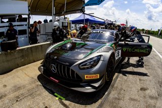 #33 Mercedes-AMG GT3 of Russell Ward and Mikael Grenier, Winward Racing, Fanatec GT World Challenge America powered by AWS, Pro, SRO America, Virginia International Raceway, Alton, VA, June 2021.
 | Brian Cleary/SRO