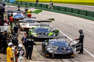 #3 Lamborghini Huracan GT3 of Andrea Caldarelli and Jordan Pepper, K-PAX Racing, GT World Challenge America, Pro, SRO America, Virginia International Raceway, Alton, VA, June 2021. | Brian Cleary/SRO