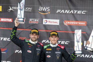 #3 Lamborghini Huracan GT3 of Andrea Caldarelli and Jordan Pepper, K-PAX Racing, GT World Challenge America, Pro, SRO America, Virginia International Raceway, Alton, VA, June 2021. | Brian Cleary/SRO