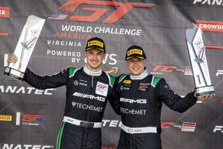 #33 Mercedes-AMG GT3 of Russell Ward and Mikael Grenier, Winward Racing, Fanatec GT World Challenge America powered by AWS, Pro, SRO America, Virginia International Raceway, Alton, VA, June 2021.
 | Brian Cleary/SRO