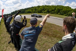 #33 Mercedes-AMG GT3 of Russell Ward and Mikael Grenier, Winward Racing, Fanatec GT World Challenge America powered by AWS, Pro, SRO America, Virginia International Raceway, Alton, VA, June 2021.
 | SRO Motorsports Group