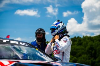 #96 BMW F13 M6 GT3 of Michael Dinan and Robby Foley, Turner Motorsport, Fanatec GT World Challenge America powered by AWS, Pro, SRO America, Virginia International Raceway, Alton, VA, June 2021. | Fabian Lagunas/SRO