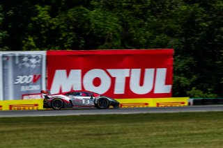 #91 Lamborghini Huracan GT3 of Jeff Burton and Vesko Kozarov, Rearden Racing, Pro-Am, GT World Challenge America, SRO America, VIRginia International Raceway, Alton, VA, June 2021. | Fabian Lagunas/SRO