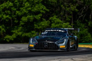 #33 Mercedes-AMG GT3 of Russell Ward and Mikael Grenier, Winward Racing, Fanatec GT World Challenge America powered by AWS, Pro, SRO America, Virginia International Raceway, Alton, VA, June 2021. | Fabian Lagunas/SRO