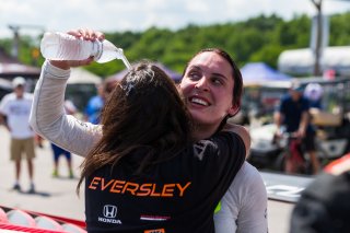 #93 Acura NSX GT3 of Taylor Hagler and Jacob Abel, Racers Edge Motorsports, Fanatec GT World Challenge America powered by AWS, Pro-Am, SRO America, VIRginia International Raceway, Alton, VA, June 2021. | Fabian Lagunas/SRO