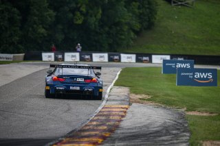 #96 BMW F13 M6 GT3 of Michael Dinan and Robby Foley, Turner Motorsport, Fanatec GT World Challenge America powered by AWS, Pro, SRO America, Road America, Elkhart Lake, Aug 2021.
 | Sarah Weeks/SRO             