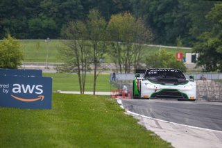 #12 Aston Martin Vantage AMR GT3 of Drew Staveley and Frank Gannett, Ian Lacy Racing, Fanatec GT World Challenge America powered by AWS, Pro-Am, SRO America, Road America, Elkhart Lake, WI Aug 2021. | Sarah Weeks/SRO             