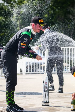 #3 Lamborghini Huracan GT3 of Andrea Caldarelli and Jordan Pepper, K-PAX Racing, GT World Challenge America, Pro, SRO America, Road America, Elkhart Lake, WI, Aug 2021. | Sarah Weeks/SRO             