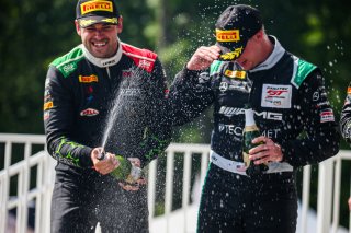 #3 Lamborghini Huracan GT3 of Andrea Caldarelli and Jordan Pepper, K-PAX Racing, GT World Challenge America, Pro, SRO America, Road America, Elkhart Lake, WI, Aug 2021. | Sarah Weeks/SRO             