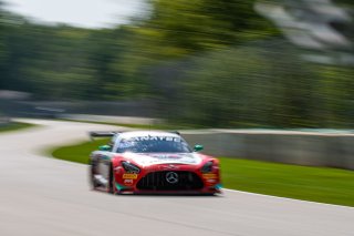 #63 Mercedes-AMG GT3 of David Askew and Ryan Dalziel, DXDT Racing, Fanatec GT World Challenge America powered by AWS, Pro-Am, SRO America, Road America, Elkhart Lake, Aug 2021.
 | SRO Motorsports Group