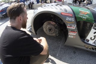 #33 Mercedes-AMG GT3 of Russell Ward and Philip Ellis, Winward Racing, Fanatec GT World Challenge America powered by AWS, Pro, SRO America, Road America, Elkhart Lake, WI, Aug 2021. | Brian Cleary/SRO