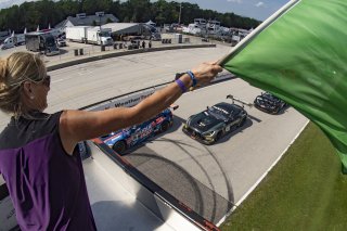 #33 Mercedes-AMG GT3 of Russell Ward and Philip Ellis, Winward Racing, Fanatec GT World Challenge America powered by AWS, Pro, SRO America, Road America, Elkhart Lake, WI, Aug 2021. | Brian Cleary/SRO