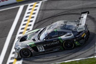 #33 Mercedes-AMG GT3 of Russell Ward and Philip Ellis, Winward Racing, Fanatec GT World Challenge America powered by AWS, Pro, SRO America, Road America, Elkhart Lake, WI, Aug 2021. | Brian Cleary/SRO