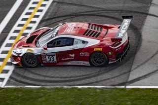 #93 Acura NSX GT3 of Taylor Hagler and Dakota Dickerson, Racers Edge Motorsports, Fanatec GT World Challenge America powered by AWS, Pro-Am, SRO America, Road America, Elkhart Lake, WI, Aug 2021. | Brian Cleary/SRO