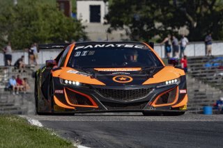 #77 Acura NSX GT3 of Michael Di Meo and Matt McMurry, Compass Racing, Fanatec GT World Challenge America powered by AWS, Pro-Am, SRO America, Road America, Elkhart Lake, Aug 2021.
 | Brian Cleary/SRO