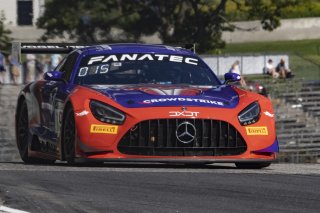 #19 Mercedes-AMG GT3 of Erin Vogel and Michael Cooper, DXDT Racing, Fanatec GT World Challenge America powered by AWS, Pro-Am, SRO America, Road America, Elkhart Lake, Aug 2021.
 | Brian Cleary/SRO