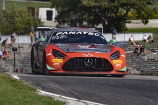 #63 Mercedes-AMG GT3 of David Askew and Ryan Dalziel, DXDT Racing, Fanatec GT World Challenge America powered by AWS, Pro-Am, SRO America, Road America, Elkhart Lake, Aug 2021.
 | Brian Cleary/SRO