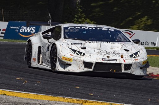 #9 Lamborghini Huracan GT3 of Martin Fuentes and Giacomo Altoe, TR3 Racing, Fanatec GT World Challenge America powered by AWS, Pro-Am, SRO America, Road America, Elkhart Lake, WI, Aug 2021. | Brian Cleary/SRO