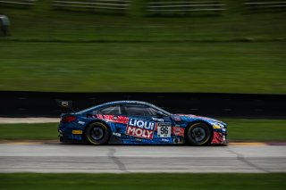#96 BMW F13 M6 GT3 of Michael Dinan and Robby Foley, Turner Motorsport, Fanatec GT World Challenge America powered by AWS, Pro, SRO America, Road America, Elkhart Lake, Aug 2021. | Fabian Lagunas/SRO