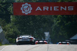 #61 Ferrari 488 GT3 of Jean-Claude Saada and Conrad Grunewald, AF Corse, Fanatec GT World Challenge America powered by AWS, Am, SRO America, Road America, Elkhart Lake, Aug 2021.
 | Sarah Weeks/SRO             