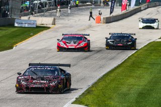 #10 Lamborghini Huracan GT3 of Bill Sweedler and John Megrue, TR3 Racing, Fanatec GT World Challenge America powered by AWS, Am, SRO America, Road America, Elkhart Lake, Aug 2021.
 | Sarah Weeks/SRO             