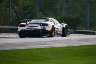 #61 Ferrari 488 GT3 of Jean-Claude Saada and Conrad Grunewald, AF Corse, Fanatec GT World Challenge America powered by AWS, Am, SRO America, Road America, Elkhart Lake, Aug 2021.
 | Sarah Weeks/SRO             
