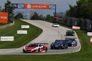 #93 Acura NSX GT3 of Taylor Hagler and Dakota Dickerson, Racers Edge Motorsports, Fanatec GT World Challenge America powered by AWS, Pro-Am, SRO America, Road America, Elkhart Lake, WI, Aug 2021. | SRO Motorsports Group
