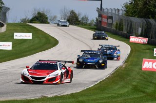 #93 Acura NSX GT3 of Taylor Hagler and Dakota Dickerson, Racers Edge Motorsports, Fanatec GT World Challenge America powered by AWS, Pro-Am, SRO America, Road America, Elkhart Lake, WI, Aug 2021. | SRO Motorsports Group