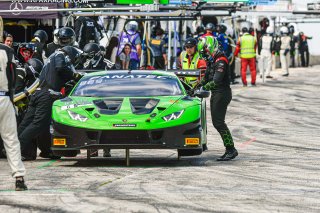 #6 Lamborghini Huracan GT3 of Corey Lewis and Giovanni Venturini, K-PAX Racing, Fanatec GT World Challenge America powered by AWS, Pro, SRO America, Road America, Elkhart Lake, Aug 2021. | SRO Motorsports Group