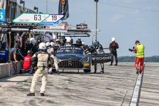 #33 Mercedes-AMG GT3 of Russell Ward and Philip Ellis, Winward Racing, Fanatec GT World Challenge America powered by AWS, Pro, SRO America, Road America, Elkhart Lake, WI, Aug 2021. | SRO Motorsports Group