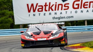 #91 Lamborghini Huracan GT3 of Jeff Burton and Vesko Kozarov, Rearden Racing, GTWCA, Pro-Am, Watkins Glen International Raceway, Watkins Glen, NY, September 2021. | Matt Moore/SRO