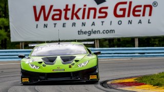 #6 Lamborghini Huracan GT3 of Corey Lewis and Giovanni Venturini, K-PAX Racing, Fanatec GT World Challenge America powered by AWS, Pro, SRO America, Watkins Glen International Raceway, Watkins Glen, NY, September 2021. | Matt Moore/SRO