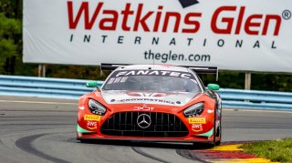 #63 Mercedes-AMG GT3 of David Askew and Ryan Dalziel, DXDT Racing, Fanatec GT World Challenge America powered by AWS, Pro-Am, SRO America, Watkins Glen International raceway, Watkins Glen, NY, September 2021.
 | Matt Moore/SRO