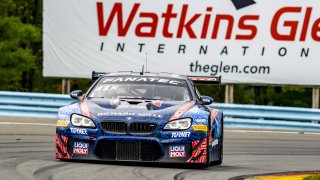 #96 BMW F13 M6 GT3 of Michael Dinan and Robby Foley, Turner Motorsport, Fanatec GT World Challenge America powered by AWS, Pro, SRO America, Watkins Glen International Raceway, Watkins Glen, NY, September 2021. | Matt Moore/SRO