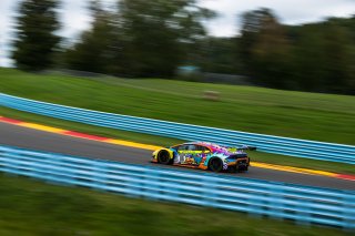 Fanatec GT World Challenge America powered by AWS, NY, Pro-Am, SRO America, September 2021.#88 Lamborghini Huracan GT3 of Jason Harward and Madison Snow, Watkins Glen, Watkins Glen International raceway, Zelus Racing
 | Fabian Lagunas/SRO