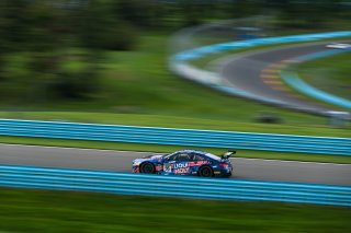 #96 BMW F13 M6 GT3 of Michael Dinan and Robby Foley, Turner Motorsport, Fanatec GT World Challenge America powered by AWS, Pro, SRO America, Watkins Glen International Raceway, Watkins Glen, NY, September 2021. | Fabian Lagunas/SRO