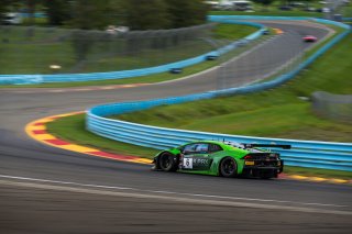 #6 Lamborghini Huracan GT3 of Corey Lewis and Giovanni Venturini, K-PAX Racing, Fanatec GT World Challenge America powered by AWS, Pro, SRO America, Watkins Glen International Raceway, Watkins Glen, NY, September 2021. | Fabian Lagunas/SRO