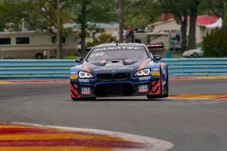 #96 BMW F13 M6 GT3 of Michael Dinan and Robby Foley, Turner Motorsport, Fanatec GT World Challenge America powered by AWS, Pro, SRO America, Watkins Glen International Raceway, Watkins Glen, NY, September 2021. | SRO Motorsports Group