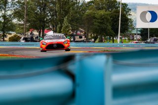 #63 Mercedes-AMG GT3 of David Askew and Ryan Dalziel, DXDT Racing, Fanatec GT World Challenge America powered by AWS, Pro-Am, SRO America, Watkins Glen International raceway, Watkins Glen, NY, September 2021.
 | SRO Motorsports Group