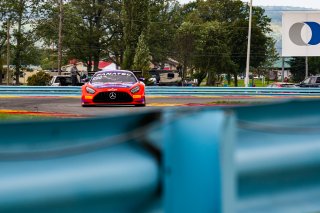 #19 Mercedes-AMG GT3 of Erin Vogel and Michael Cooper, DXDT Racing, GTWCA Pro-Am, SRO America, Watkins Glen International Raceway, Watkins Glen, NY, September 2021. | SRO Motorsports Group