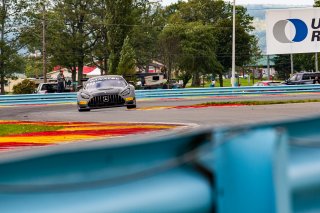 #33 Mercedes-AMG GT3 of Russell Ward and Mikael Grenier, Winward Racing, Fanatec GT World Challenge America powered by AWS, Pro, SRO America, Watkins Glen International raceway, Watkins Glen, NY, September 2021.
 | SRO Motorsports Group