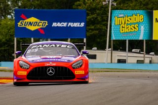 #19 Mercedes-AMG GT3 of Erin Vogel and Michael Cooper, DXDT Racing, GTWCA Pro-Am, SRO America, Watkins Glen International Raceway, Watkins Glen, NY, September 2021. | SRO Motorsports Group