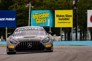 #33 Mercedes-AMG GT3 of Russell Ward and Mikael Grenier, Winward Racing, Fanatec GT World Challenge America powered by AWS, Pro, SRO America, Watkins Glen International raceway, Watkins Glen, NY, September 2021.
 | SRO Motorsports Group