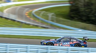 #96 BMW F13 M6 GT3 of Michael Dinan and Robby Foley, Turner Motorsport, Fanatec GT World Challenge America powered by AWS, Pro, SRO America, Watkins Glen International Raceway, Watkins Glen, NY, September 2021. | SRO Motorsports Group