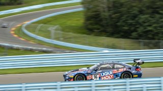 #96 BMW F13 M6 GT3 of Michael Dinan and Robby Foley, Turner Motorsport, Fanatec GT World Challenge America powered by AWS, Pro, SRO America, Watkins Glen International Raceway, Watkins Glen, NY, September 2021. | SRO Motorsports Group