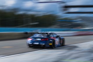 #96 BMW F13 M6 GT3 of Michael Dinan and Robby Foley, Turner Motorsport, Fanatec GT World Challenge America powered by AWS, Pro, SRO America, Watkins Glen International Raceway, Watkins Glen, NY, September 2021. | Fabian Lagunas/SRO